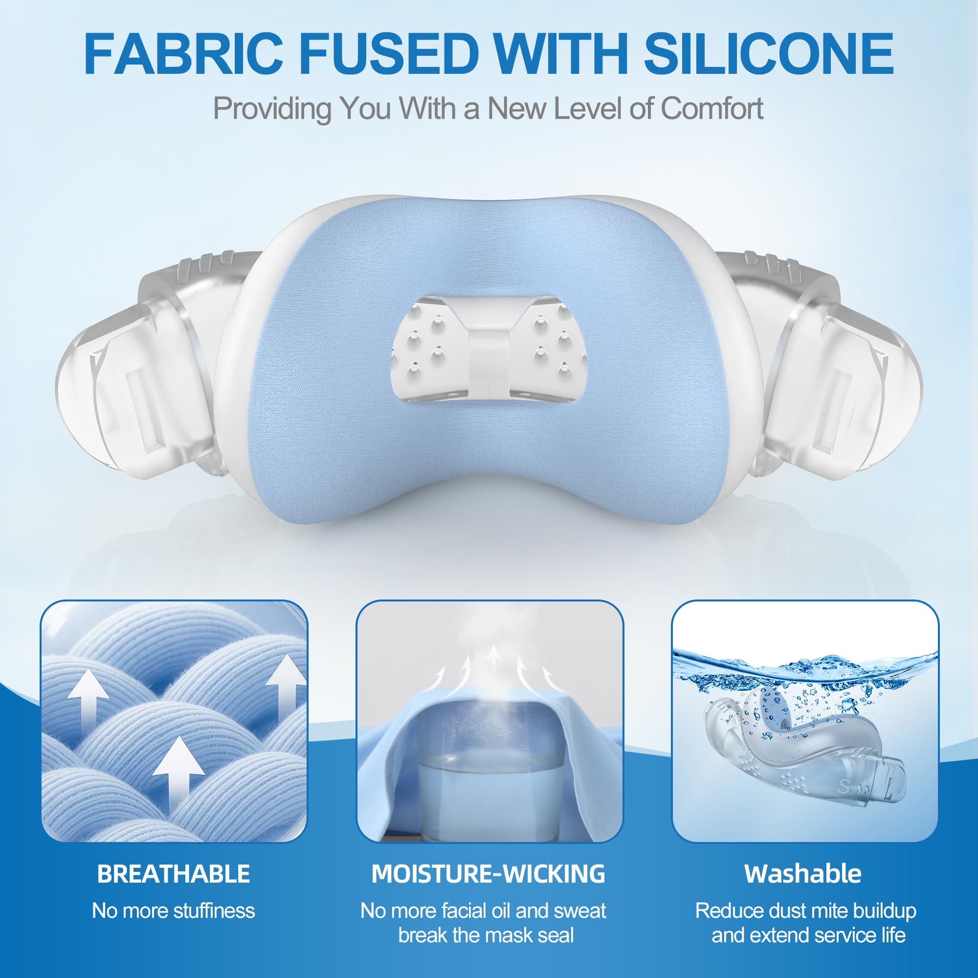 ItAll N30i: mesh silencieux diffuse l’air pour un sommeil plus calme.