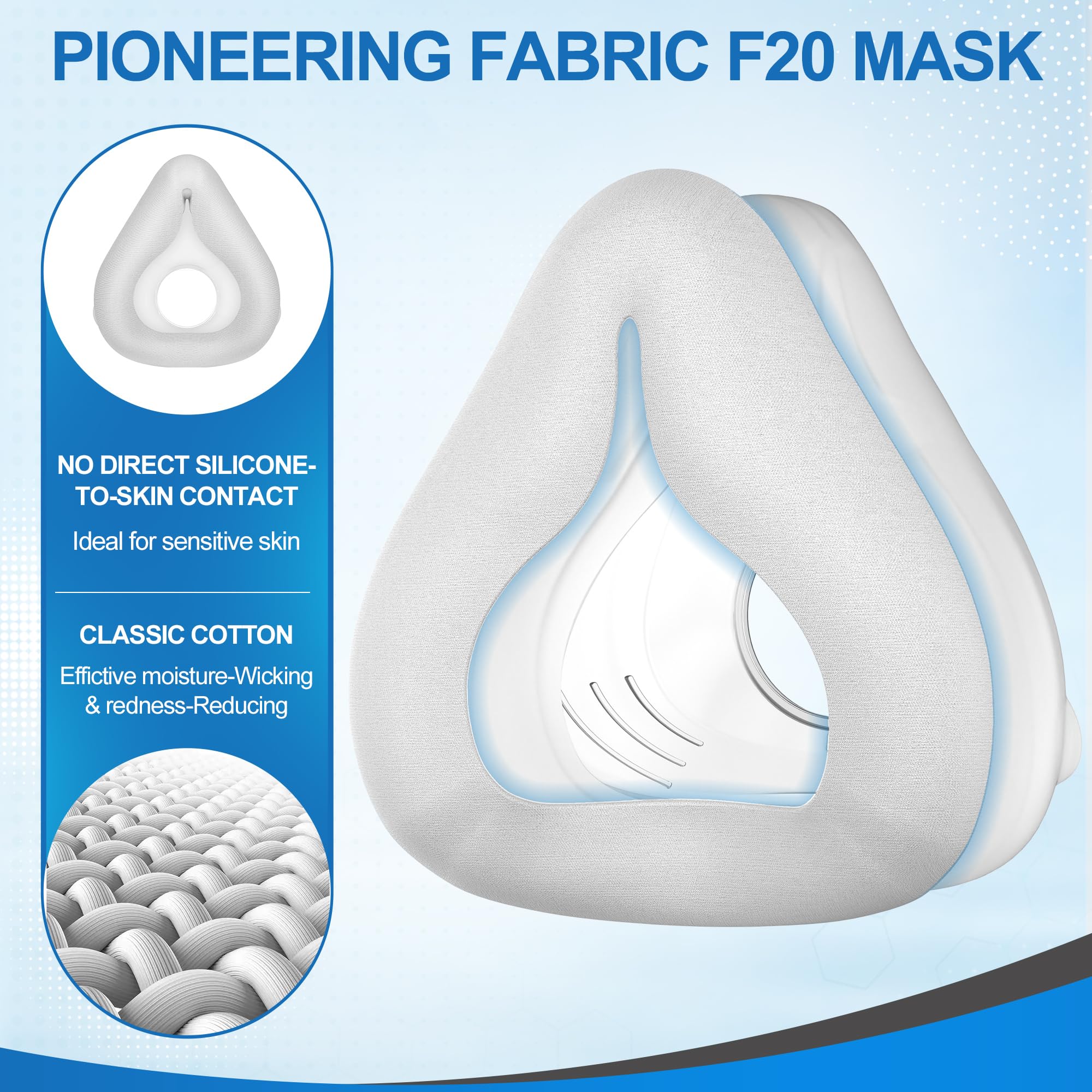 ItAll texture coton classique, douceur naturelle pour la nuit.