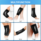 I-THERA-U genou: gel chaud réutilisable pour relaxation musculaire et récupération.