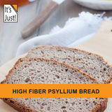 It's Just! Poudre de psyllium comme liant naturel dans les recettes keto.