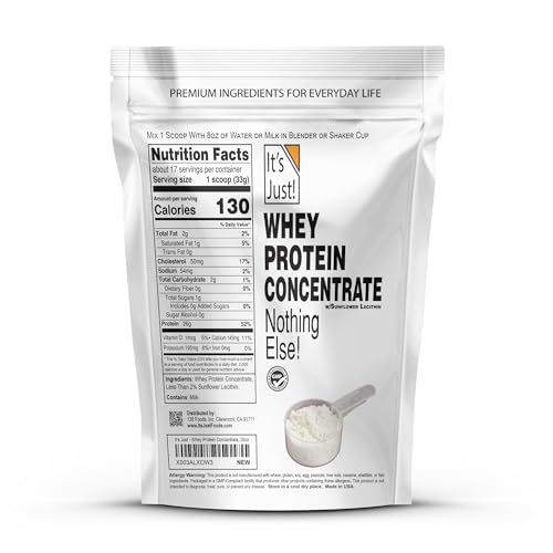 It's Just! whey concentrée traitée à froid, conserve douceur et valeur nutritionnelle