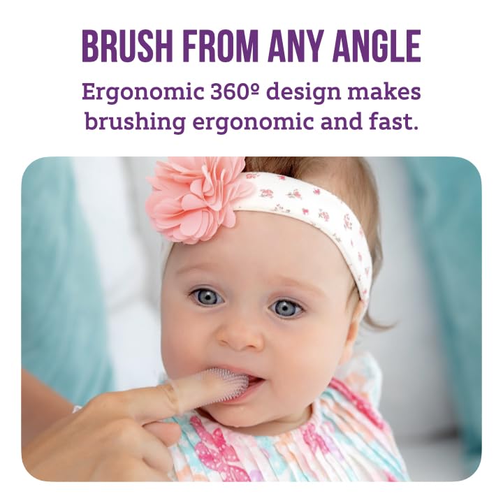 Itsy Bitsy People brosse-dents bébé soies douces: lavage doux et sécuritaire.