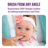 Itsy Bitsy People brosse-dents bébé soies douces: lavage doux et sécuritaire.