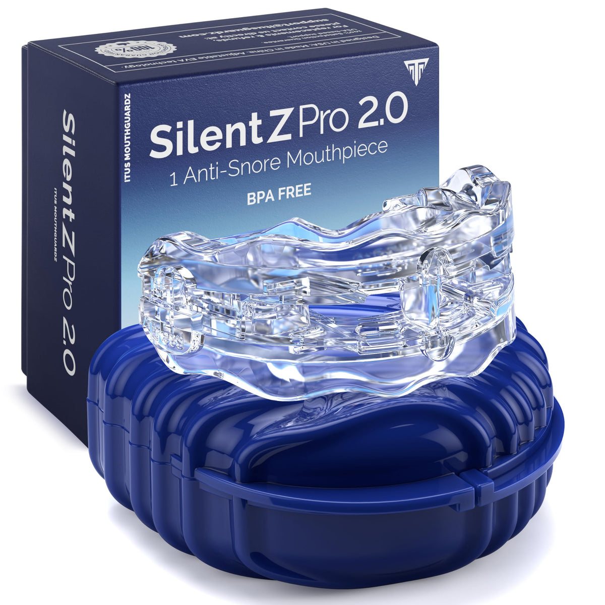 Itus Mouthguardz SilentZPro 2.0 : moulage précis pour ajustement confortable.