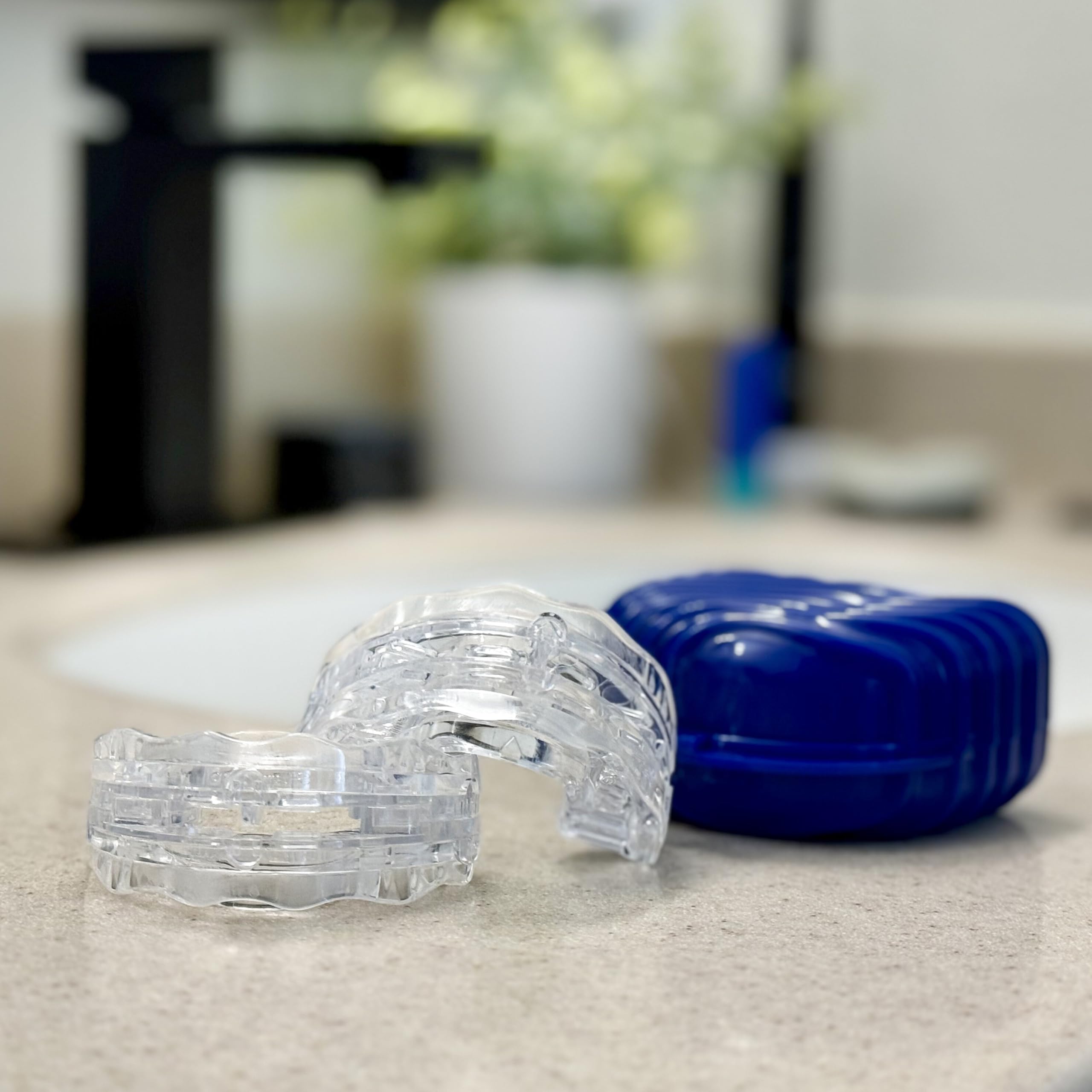 Itus Mouthguardz SilentZPro 2.0 — design breveté favorisant la mobilité de la mâchoire.