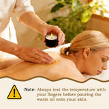 IUJOCQL bougie massage framboise, senteur fruitée et huile légère pour détente.