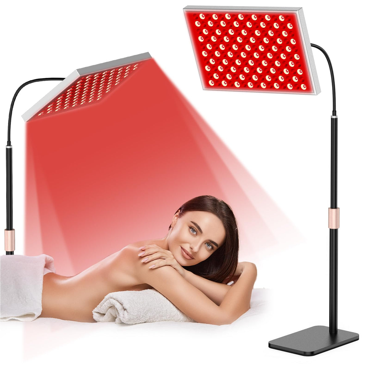 Lampe i-Venoya panel lumière rouge 660nm-850nm pour tout le corps.
