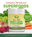 IVL All Day Energy Greens dose-mesure, portion facile à préparer.