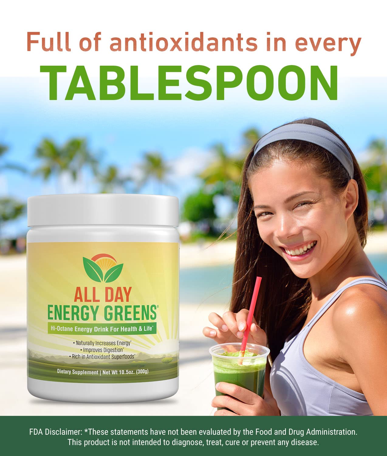 IVL All Day Energy Greens préparation rapide, idéal pour matins pressés.