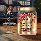 Bouteille IvyBears sur une surface sportive, pratique en déplacement.