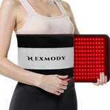 IWETQFF tapis thérapie lumière rouge 24x12, couverture dos et abdomen, bénéfice potentiel de détente