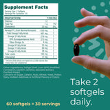 Iwi Life Heart Omega-3 – guide d’utilisation quotidien et portions disponibles.