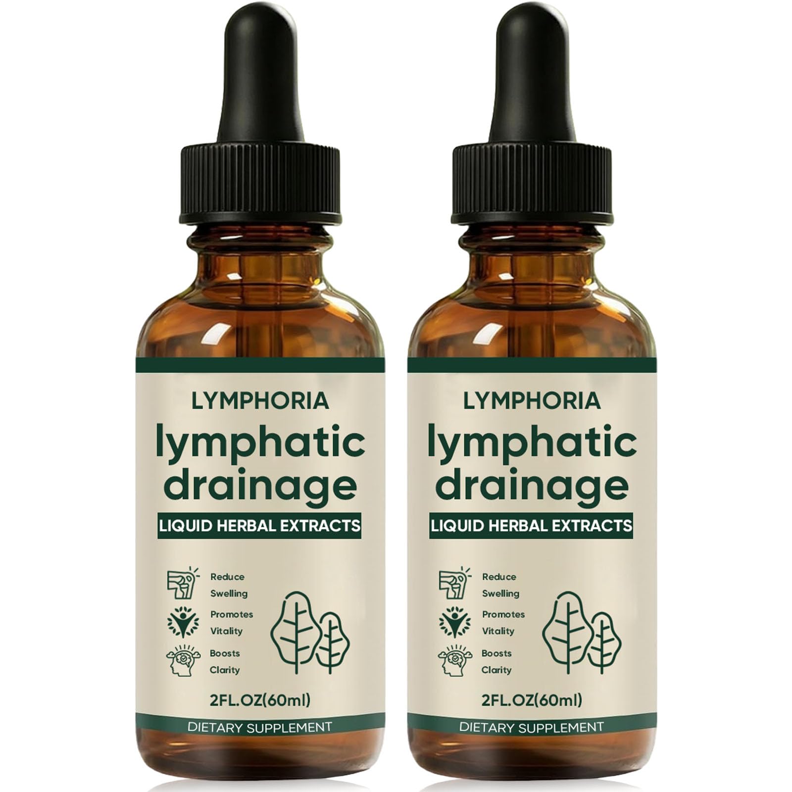 ixirarco Lymphoria bouteille 2 oz avec gouttes faciles à prendre