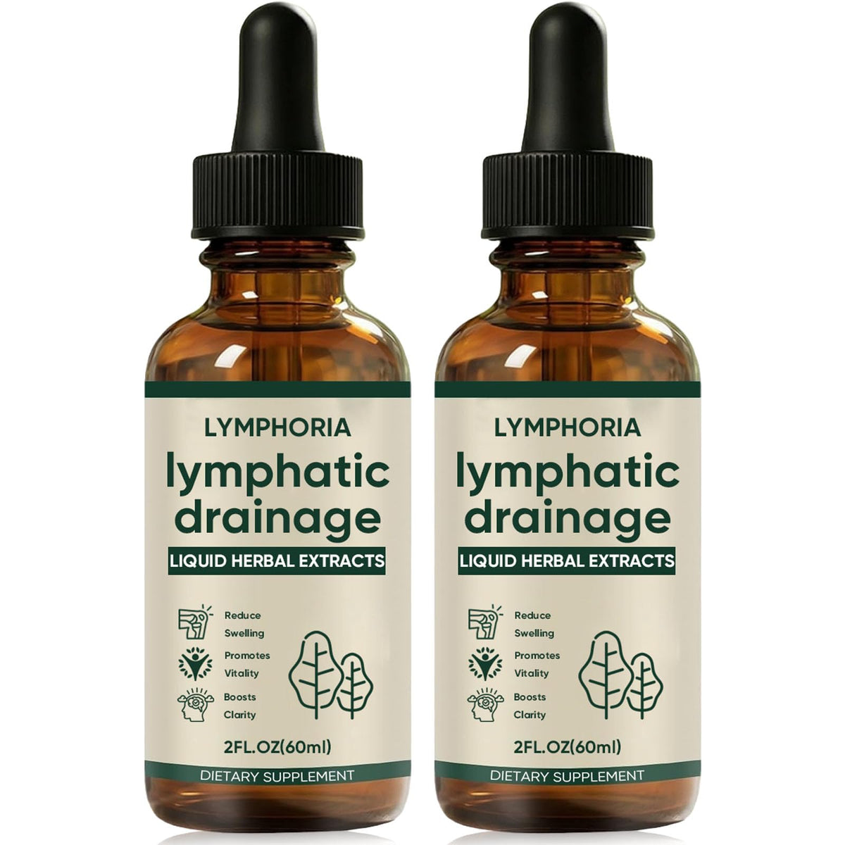 ixirarco Lymphoria bouteille 2 oz avec gouttes faciles à prendre