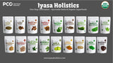 Iyasa Holistics poudre reglisse emballage refermable garantit fraîcheur et conservation.