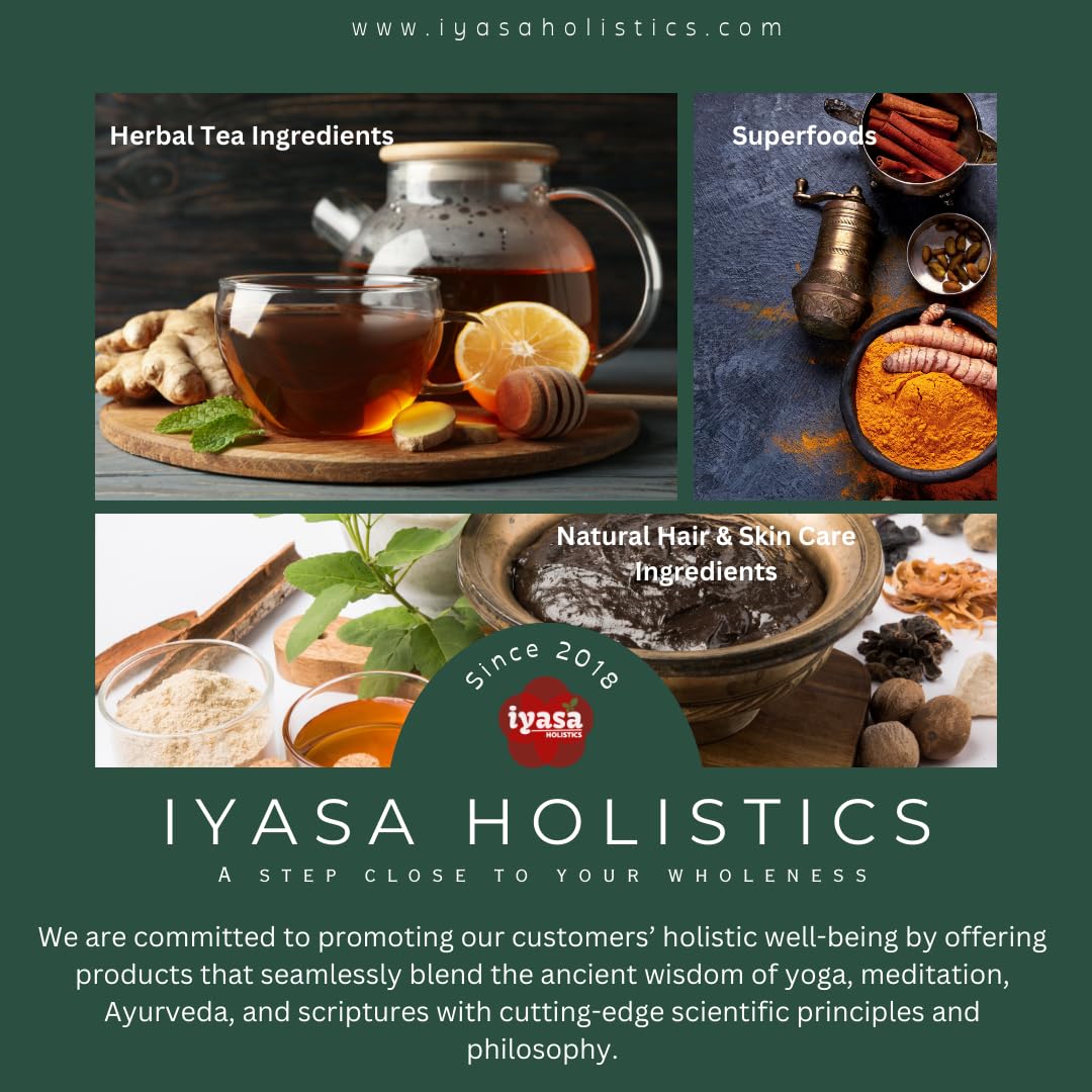 Triphala Iyasa Holistics poudre pour rinçage buccal ou buccal