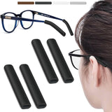 Coussins d'oreille en silicone IYOOH pour lunettes, confort durable.