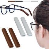 Coussins d'oreille IYOOH en silicone doux pour lunettes et contact peau agréable.
