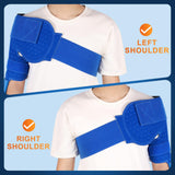 Iznr machine glace epaule coussin compression avec attaches assure un maintien confort