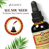 J. CROW'S Lugol's - solution naturelle et pure sans allergènes