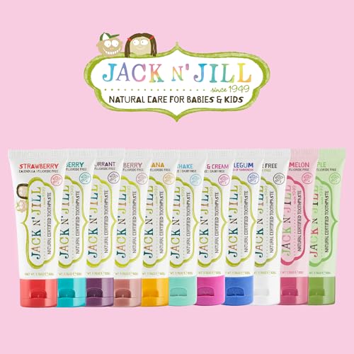 Enfant brossant les dents avec Jack N' Jill, approche douce et sûre.