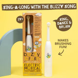 Jack N' Jill Buzzy Brush LED Tri-Couleurs indique les modes de brossage