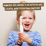 Jack N' Jill Buzzy Brush stickers personnalisation pour encourager l'apprentissage