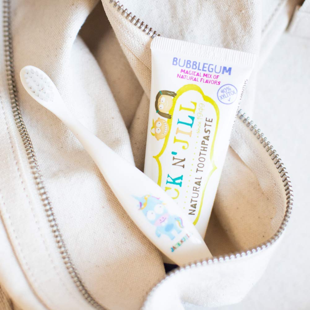 Calendula et silice dans le dentifrice Jack N' Jill, douceur pour les gencives