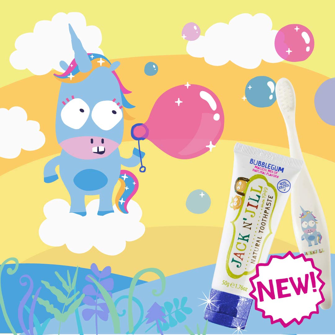 Jack N' Jill dentifrice certifié Cosmos Natural, soin naturel pour enfants