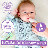 Texture coton doux JACK N' JILL pour gencives sensibles et dents.
