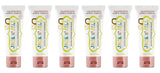 Dentifrice Jack N' Jill pour enfants, flacon framboise, brossage agréable et pratique.