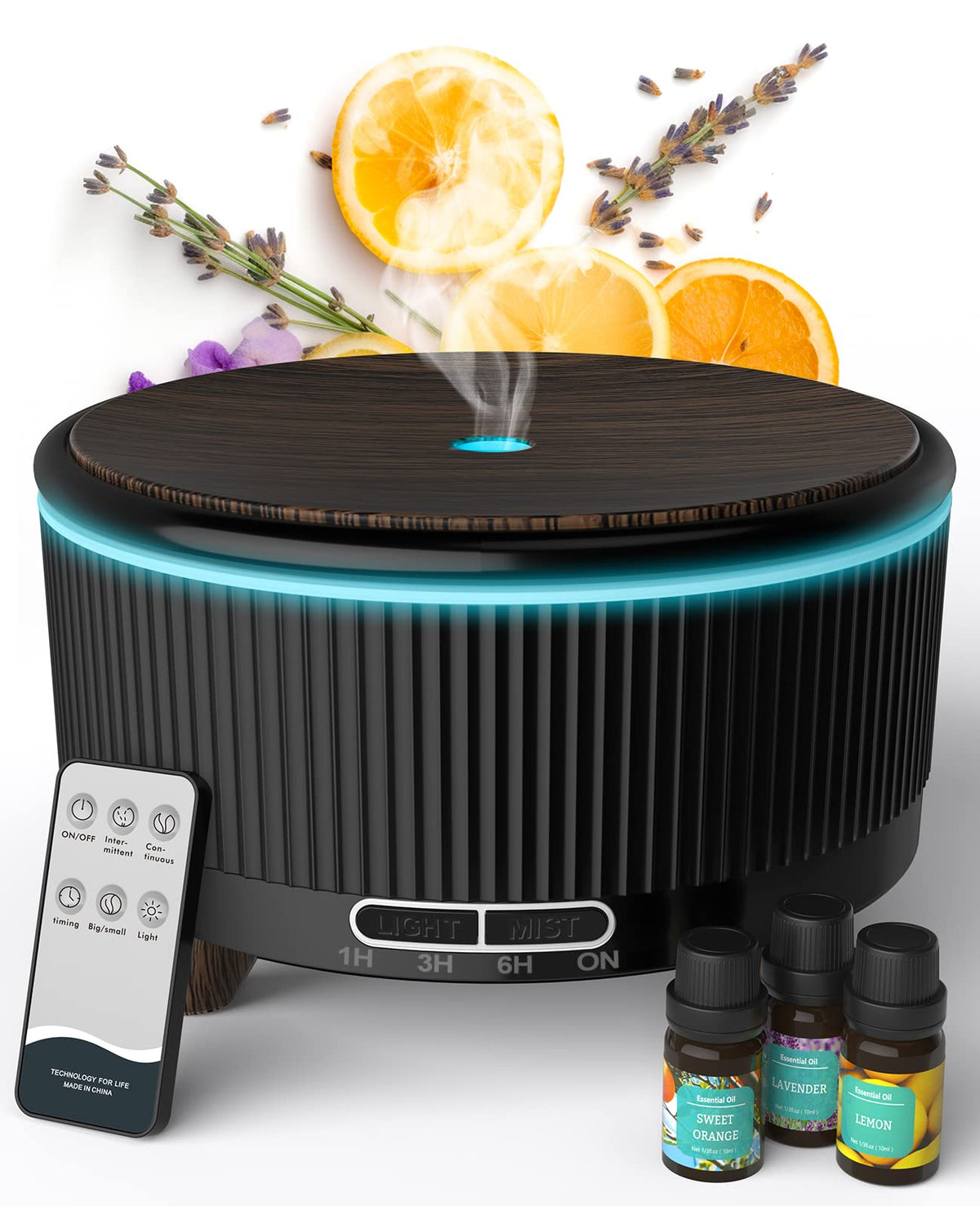 Diffuseur Jack et Rose grande pièce avec télécommande et ambiance apaisante