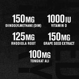 Capsules Androsurge Jacked Factory prêtes à l'emploi, vitalité au quotidien