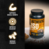Jacked Factory Authentic ISO – étiquette claire, sans OGM et sans additifs.