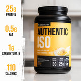 Jacked Factory Authentic ISO Whey Isolat protéine maigre pour récupération potentielle.