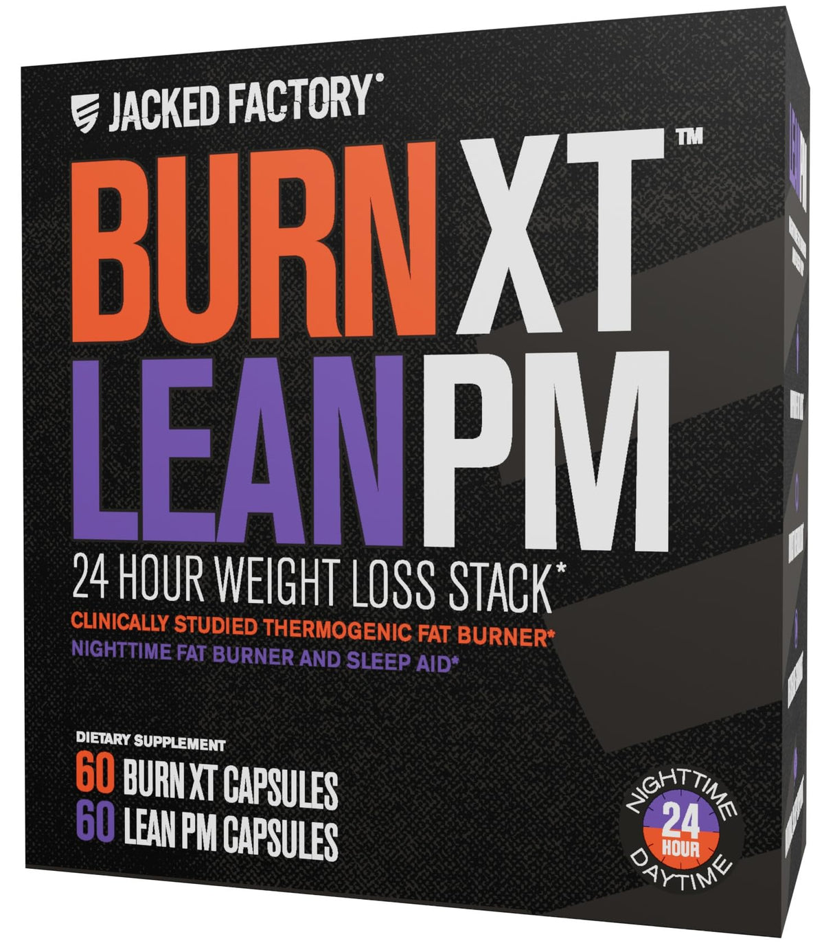 Jacked Factory Burn-XT bouteille-jour: énergie durable pour vos séances d'entraînement.