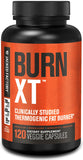 Burn-XT par Jacked Factory : bouteille visible et énergie potentielle au quotidien.