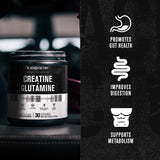 Jacked Factory Creatine + Glutamine — boisson après l'entraînement, aide à la récupération.