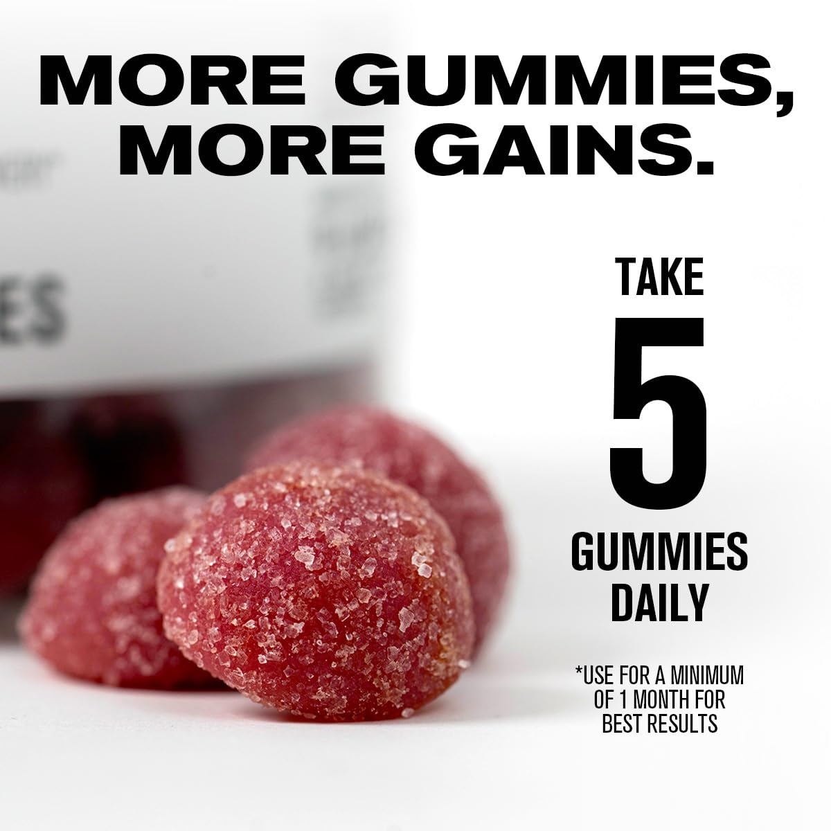 Utilisation quotidienne en déplacement avec Jacked Factory Creatine Gummies.