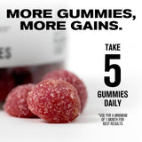 Utilisation quotidienne en déplacement avec Jacked Factory Creatine Gummies.