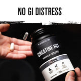Utilisation quotidienne des capsules Creatine HCl, parfait pour l'entraînement régulier.
