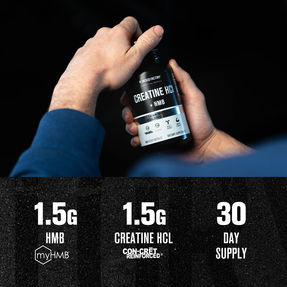 Capsules prêtes à prendre pour soutenir croissance et force.