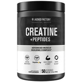 Jacked Factory Créatine + Peptides, poudre non aromée prête à mélanger pour un shake rapide.