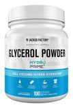 Jacked Factory Glycerol Pump en bouteille, hydratation renforcée potentielle.