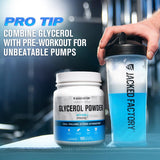 Hydratation optimale avec Glycerol Pump pendant l'entraînement.