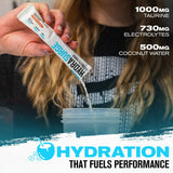 Hydrasurge taurine et coco-poudre soutiennent l’endurance et la récupération