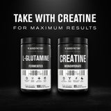 Jacked Factory L-Glutamine sans arôme se dissout facilement dans votre boisson.