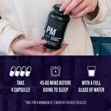 Jacked Factory Lean PM Max - Mélatonine intégrée pour sommeil réparateur.