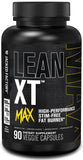 Lean-XT Max de Jacked Factory : bouteille de comprimés pour soutenir la combustion des graisses.