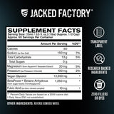 Jacked Factory Liquid Glycerol, associée à BetaPower pour une endurance potentielle